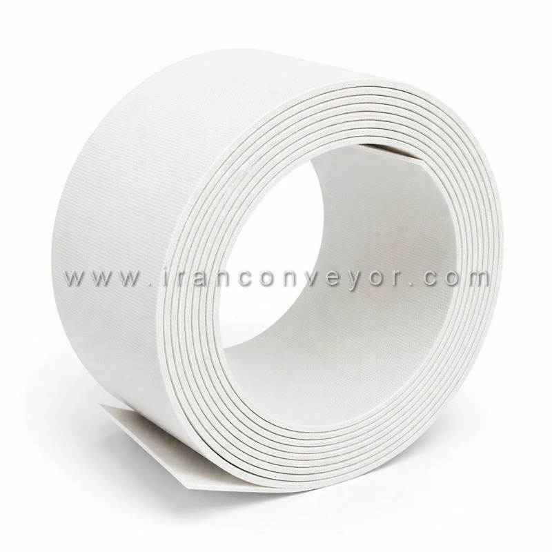 تسمه برزنتی روکش PVC سفید 3 لایه
