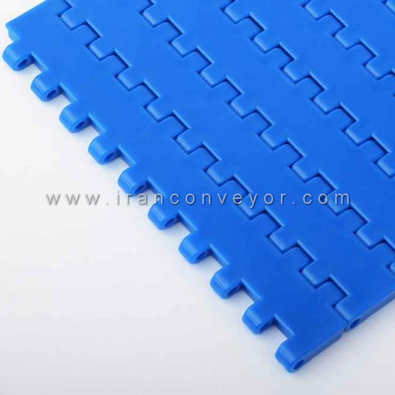 تسمه نقاله مدولار حرکت مستقیم تخت بدون گذر